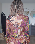 Robe automnale + ceinture