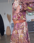 Robe automnale + ceinture