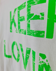 T-shirt keep vert fluo