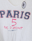 T-shirt blanc "Paris"