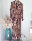 Robe automnale + ceinture