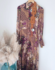 Robe automnale + ceinture