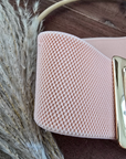 Ceinture rose élastiquée