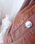 Bombers camel 100% cuir - 𝐌𝐚𝐫𝐢𝐧𝐚𝟒𝟒𝐟𝐚𝐦𝐢𝐥𝐲