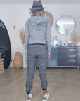 Pantalon jeeging à carreaux