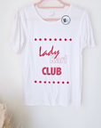 T-shirt blanc Lady Karl