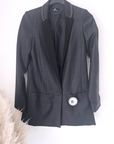 Veste chic grise anthracite