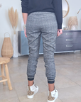Pantalon jeeging à carreaux