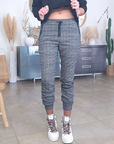 Pantalon jeeging à carreaux
