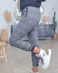 Pantalon jeeging à carreaux