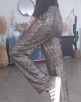Pantalon star léopard