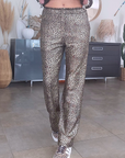 Pantalon star léopard