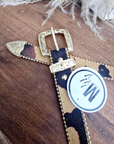 Ceinture fantaisie léopard