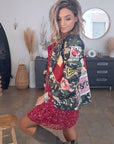 Blazer camouflage à inscriptions - 𝐌𝐚𝐫𝐢𝐧𝐚𝟒𝟒𝐟𝐚𝐦𝐢𝐥𝐲