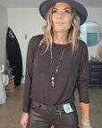 Sous-pull marron cachemire - 𝐌𝐚𝐫𝐢𝐧𝐚𝟒𝟒𝐟𝐚𝐦𝐢𝐥𝐲