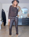 Sous-pull marron cachemire - 𝐌𝐚𝐫𝐢𝐧𝐚𝟒𝟒𝐟𝐚𝐦𝐢𝐥𝐲