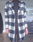 Manteau chaud à carreaux - 𝐌𝐚𝐫𝐢𝐧𝐚𝟒𝟒𝐟𝐚𝐦𝐢𝐥𝐲