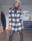 Manteau chaud à carreaux - 𝐌𝐚𝐫𝐢𝐧𝐚𝟒𝟒𝐟𝐚𝐦𝐢𝐥𝐲
