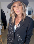 Blazer noir créateur