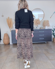 Cardigan noir à boucle dorée - 𝐌𝐚𝐫𝐢𝐧𝐚𝟒𝟒𝐟𝐚𝐦𝐢𝐥𝐲