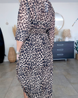 Robe 7/8è imprimé léopard - 𝐌𝐚𝐫𝐢𝐧𝐚𝟒𝟒𝐟𝐚𝐦𝐢𝐥𝐲