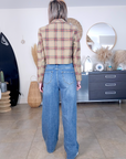 Blazer vintage à carreaux - 𝐌𝐚𝐫𝐢𝐧𝐚𝟒𝟒𝐟𝐚𝐦𝐢𝐥𝐲