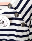 Robe marinière maille en coton - 𝐌𝐚𝐫𝐢𝐧𝐚𝟒𝟒𝐟𝐚𝐦𝐢𝐥𝐲