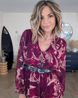 Robe 7/8è aubergine - 𝐌𝐚𝐫𝐢𝐧𝐚𝟒𝟒𝐟𝐚𝐦𝐢𝐥𝐲