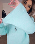 Pull double sens vert d'eau menthe - 𝐌𝐚𝐫𝐢𝐧𝐚𝟒𝟒𝐟𝐚𝐦𝐢𝐥𝐲