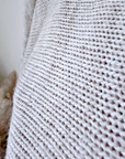 Pull beige à maille ajourée avec bandes latérales léo - 𝐌𝐚𝐫𝐢𝐧𝐚𝟒𝟒𝐟𝐚𝐦𝐢𝐥𝐲