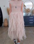Robe princesse beige - 𝐌𝐚𝐫𝐢𝐧𝐚𝟒𝟒𝐟𝐚𝐦𝐢𝐥𝐲
