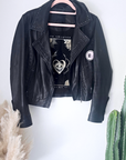 Perfecto noir 100% cuir - 𝐌𝐚𝐫𝐢𝐧𝐚𝟒𝟒𝐟𝐚𝐦𝐢𝐥𝐲