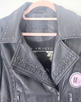 Perfecto noir 100% cuir - 𝐌𝐚𝐫𝐢𝐧𝐚𝟒𝟒𝐟𝐚𝐦𝐢𝐥𝐲
