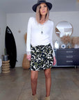 Pull blanc avec dentelle - 𝐌𝐚𝐫𝐢𝐧𝐚𝟒𝟒𝐟𝐚𝐦𝐢𝐥𝐲