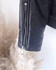 Perfecto noir matelassé 100% cuir - 𝐌𝐚𝐫𝐢𝐧𝐚𝟒𝟒𝐟𝐚𝐦𝐢𝐥𝐲