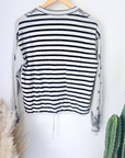 Cardigan marinière à imprimé bandana - 𝐌𝐚𝐫𝐢𝐧𝐚𝟒𝟒𝐟𝐚𝐦𝐢𝐥𝐲