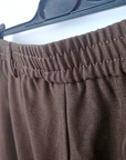 Pantalon chic palazzo kaki / marron - 𝐌𝐚𝐫𝐢𝐧𝐚𝟒𝟒𝐟𝐚𝐦𝐢𝐥𝐲