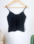 Débardeur noir en lycra - 𝐌𝐚𝐫𝐢𝐧𝐚𝟒𝟒𝐟𝐚𝐦𝐢𝐥𝐲