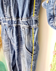 Combinaison en jean bleu délavé - 𝐌𝐚𝐫𝐢𝐧𝐚𝟒𝟒𝐟𝐚𝐦𝐢𝐥𝐲