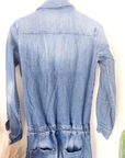 Combinaison en jean bleu délavé - 𝐌𝐚𝐫𝐢𝐧𝐚𝟒𝟒𝐟𝐚𝐦𝐢𝐥𝐲