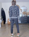 Pantalon jeeging gris anthracite - 𝐌𝐚𝐫𝐢𝐧𝐚𝟒𝟒𝐟𝐚𝐦𝐢𝐥𝐲