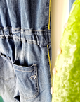 Combinaison en jean bleu délavé - 𝐌𝐚𝐫𝐢𝐧𝐚𝟒𝟒𝐟𝐚𝐦𝐢𝐥𝐲