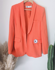 Veste chic orange - 𝐌𝐚𝐫𝐢𝐧𝐚𝟒𝟒𝐟𝐚𝐦𝐢𝐥𝐲