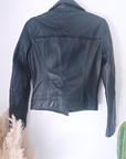 Perfecto vert 100% cuir - 𝐌𝐚𝐫𝐢𝐧𝐚𝟒𝟒𝐟𝐚𝐦𝐢𝐥𝐲