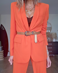 Veste chic orange - 𝐌𝐚𝐫𝐢𝐧𝐚𝟒𝟒𝐟𝐚𝐦𝐢𝐥𝐲