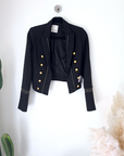 Veste officier noire - 𝐌𝐚𝐫𝐢𝐧𝐚𝟒𝟒𝐟𝐚𝐦𝐢𝐥𝐲