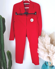 Ensemble veste & pantalon red - 𝐌𝐚𝐫𝐢𝐧𝐚𝟒𝟒𝐟𝐚𝐦𝐢𝐥𝐲