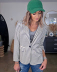 Veste marinière à tigre à sequins - 𝐌𝐚𝐫𝐢𝐧𝐚𝟒𝟒𝐟𝐚𝐦𝐢𝐥𝐲