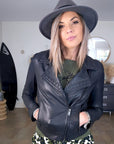 Perfecto noir 100% cuir - 𝐌𝐚𝐫𝐢𝐧𝐚𝟒𝟒𝐟𝐚𝐦𝐢𝐥𝐲