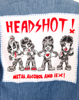 Chemise en jean headshot - 𝐌𝐚𝐫𝐢𝐧𝐚𝟒𝟒𝐟𝐚𝐦𝐢𝐥𝐲